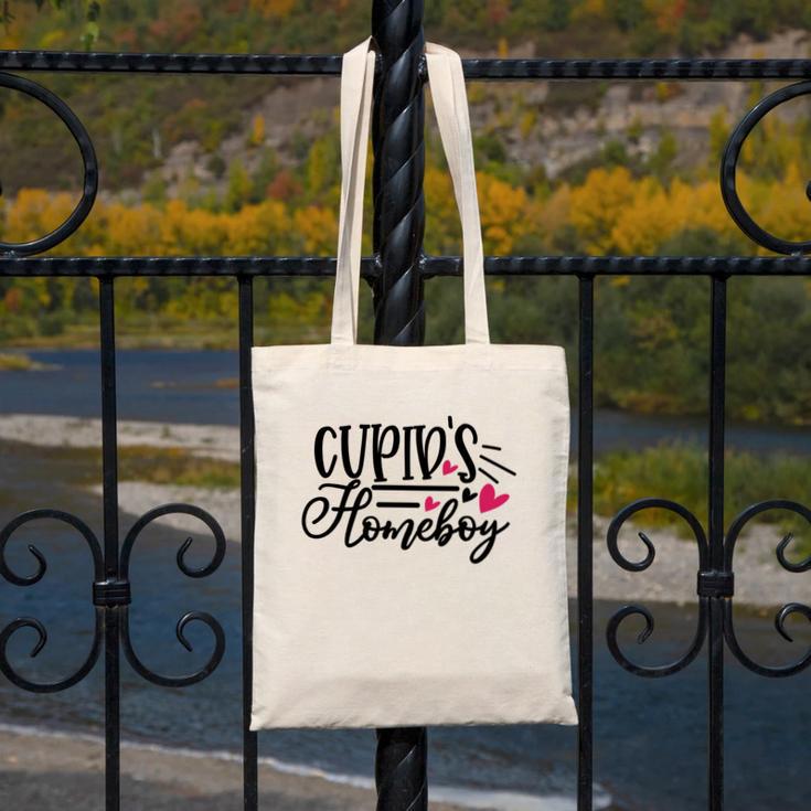 Cupid's Homebody Introvert Valentine's Day Home Canvas Tote Bag