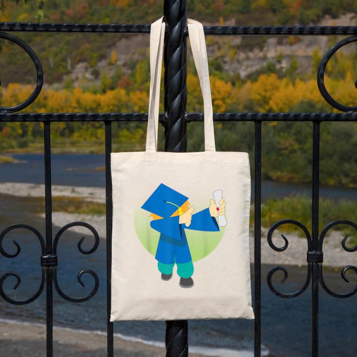 Dabbing Graduation Class Of 2019 Men Women YouthShirt Canvas Tote Bag
