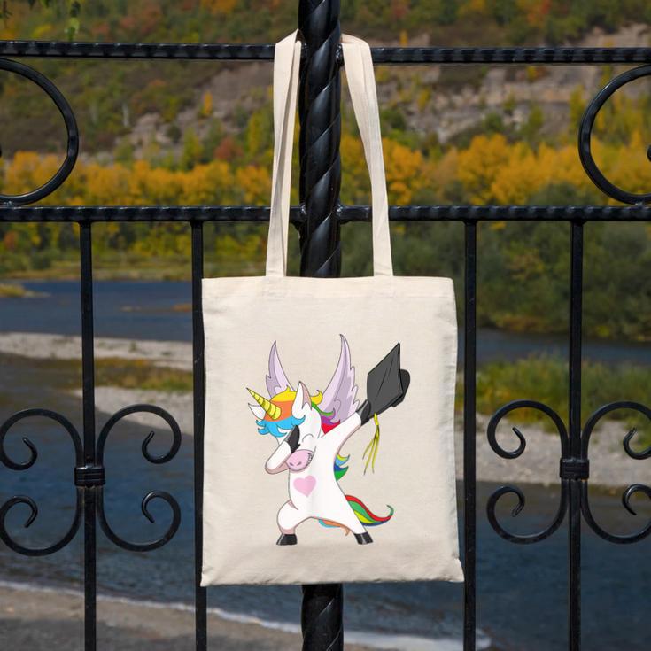 Dabbing Unicorn Graduation Class Of 2019 Women Canvas Tote Bag