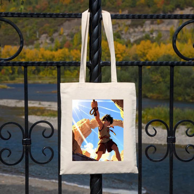 David And Goliath Bible Book Samuel King David Anime Manga Canvas Tote Bag