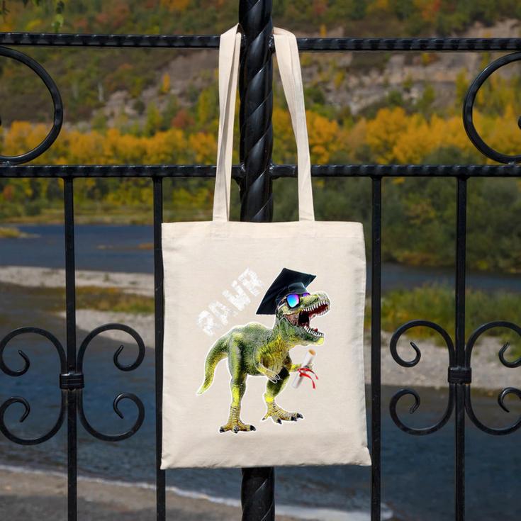 DinosaurRex Rawr Last Day Of School Graduation Shirt Canvas Tote Bag