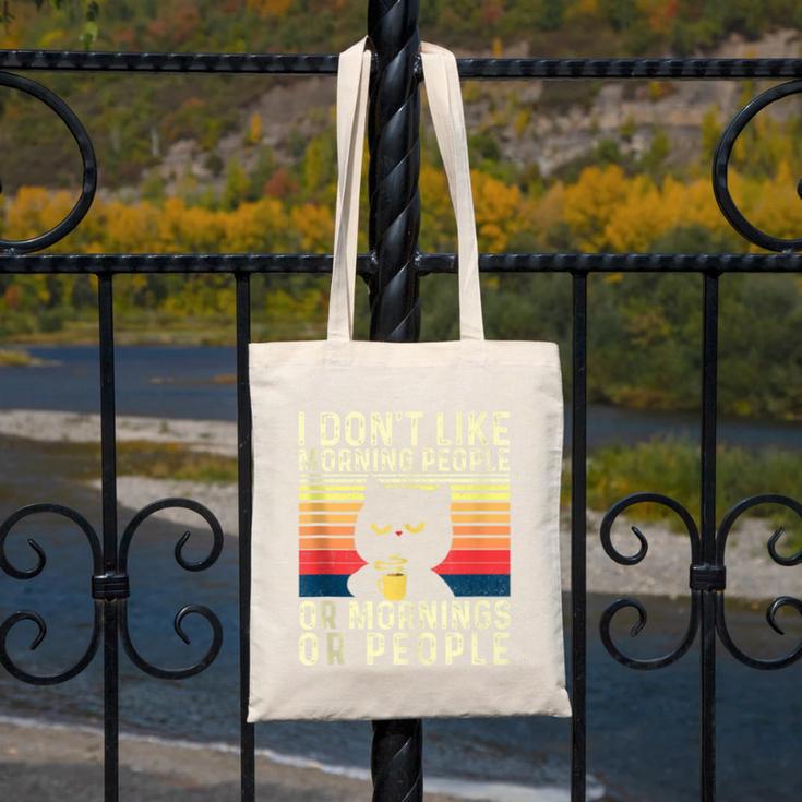 I Don't Like Morning People Introvert Introverted Antisocial Canvas Tote Bag I Don't Like Morning People Introvert Introverted Antisocial Canvas Tote Bag