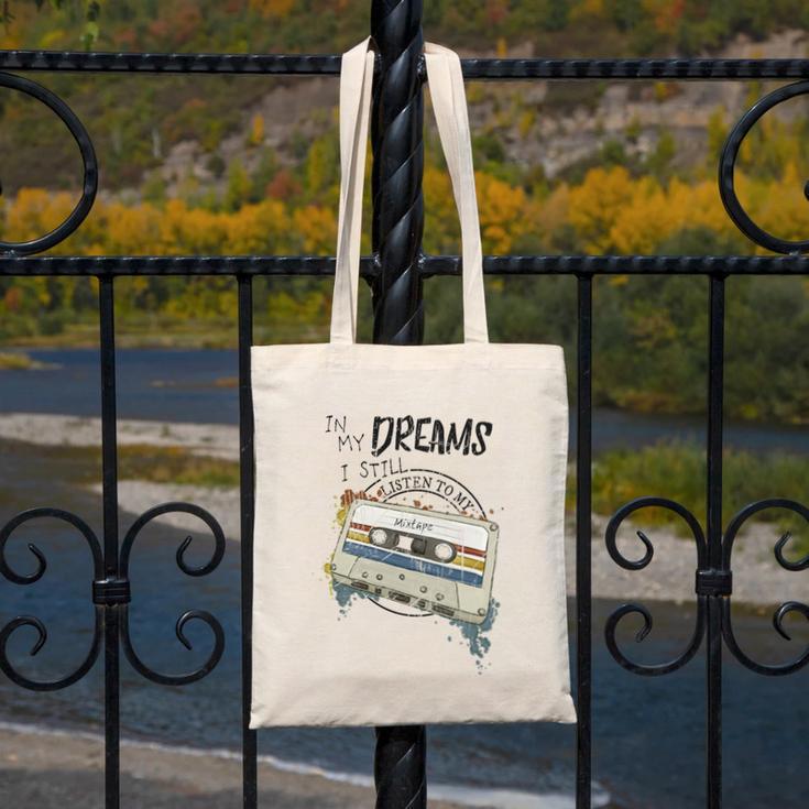 Dreams Of Music Mixtapes Retro Cassette Lifestyle Nostalgia Premium Tri-Blend Canvas Tote Bag Dreams Of Music Mixtapes Retro Cassette Lifestyle Nostalgia Premium Tri-Blend Canvas Tote Bag