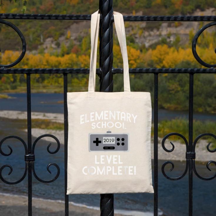 Elementary School Graduation Level Complete Gamer Canvas Tote Bag