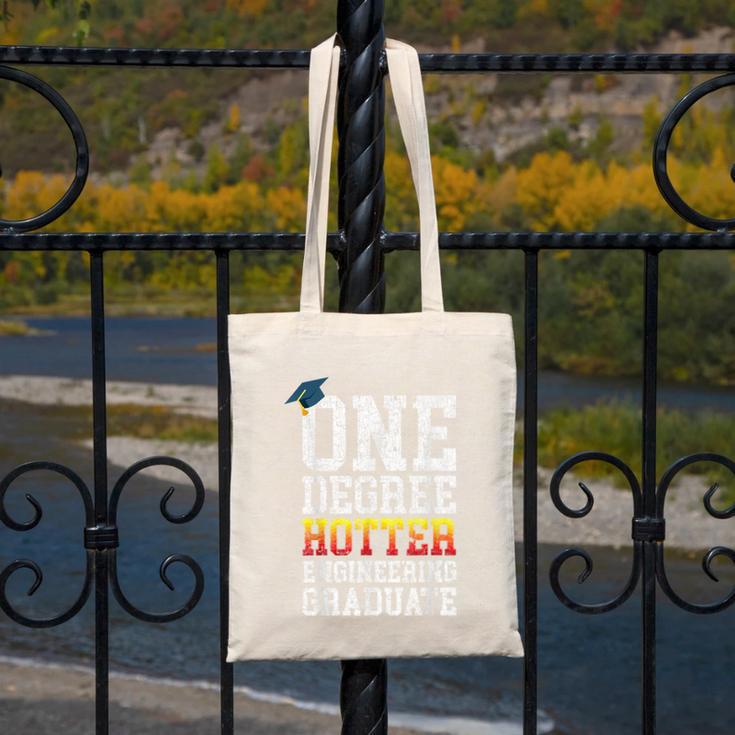 Engineering Graduation Tshirt One Degree Hotter Canvas Tote Bag