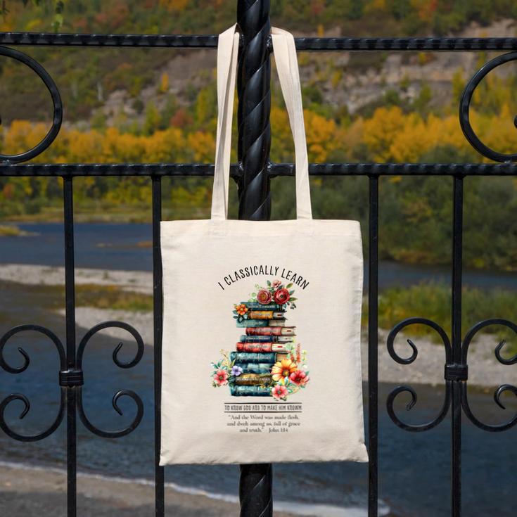 Essentials Classical Conversations CC Tutor Books Canvas Tote Bag Essentials Classical Conversations CC Tutor Books Canvas Tote Bag