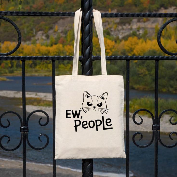 Ew People Introverts Stay Home Socially Awkward Canvas Tote Bag Ew People Introverts Stay Home Socially Awkward Canvas Tote Bag