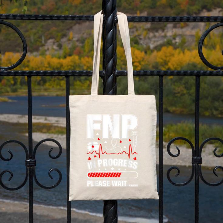 FNP In Progress Graduation Family Nurse Practitioner Canvas Tote Bag