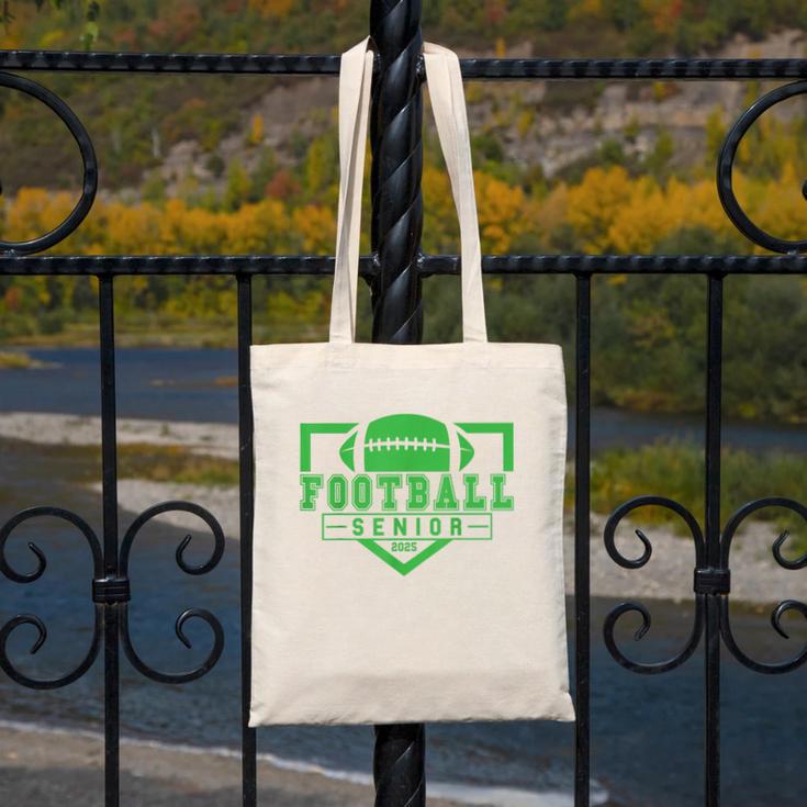 Football Senior Night Football Senior 2025 Graduation 24 Canvas Tote Bag