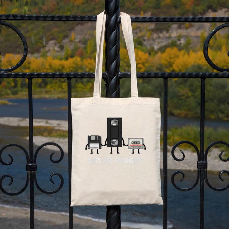 Never Forget Retro Nostalgia Tapes Throwback 80s Premium Tri-Blend Canvas Tote Bag Never Forget Retro Nostalgia Tapes Throwback 80s Premium Tri-Blend Canvas Tote Bag
