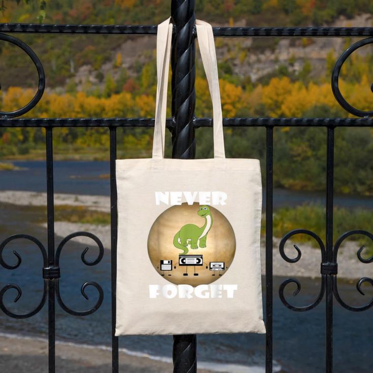 Never Forget Women Men Never Forget Men Nostalgia Canvas Tote Bag