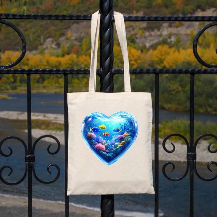 Frutiger Aero Y2K Heart Canvas Tote Bag Frutiger Aero Y2K Heart Canvas Tote Bag