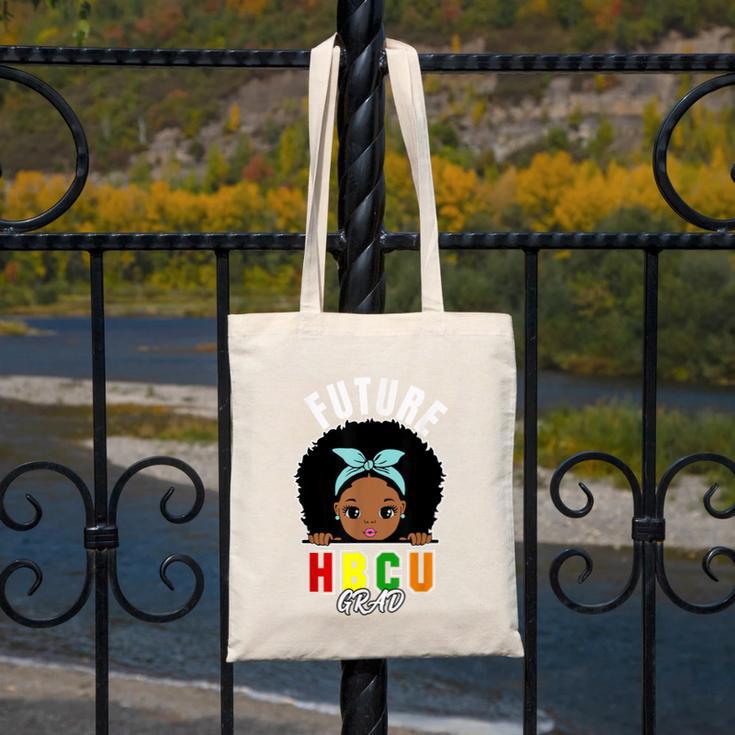 Future HBCU Grad Girl Graduation Historically College Canvas Tote Bag