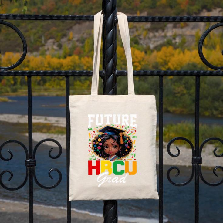 Future HBCU Grad Girl HBCU Toddler Kids Graduation Canvas Tote Bag
