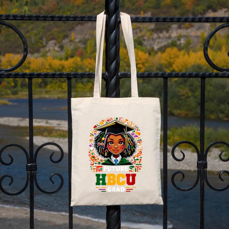 Future HBCU Grad Graduation Students Girl Kids Canvas Tote Bag
