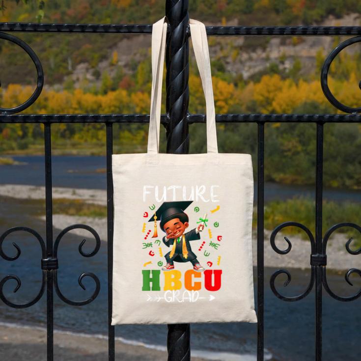 Future HBCU Grad History Boy Graduation HBCU Kids Canvas Tote Bag