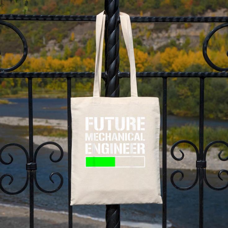 Future Mechanical Engineer Cool Graduation Canvas Tote Bag