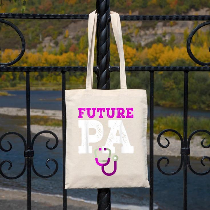 Future PA Physician Assistant Graduation Canvas Tote Bag
