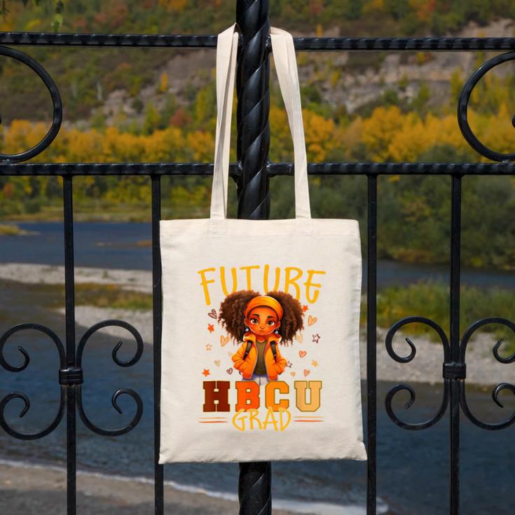 Girl Future HBCU Graduate Afro College Graduation Kids Canvas Tote Bag