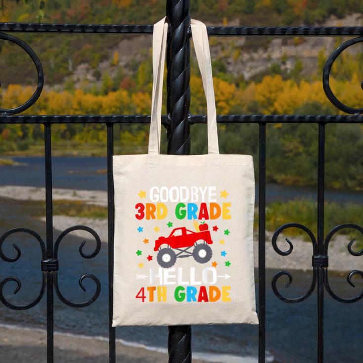 Goodbye 3rd Grade Hello 4th Grade Graduation 2024 Canvas Tote Bag