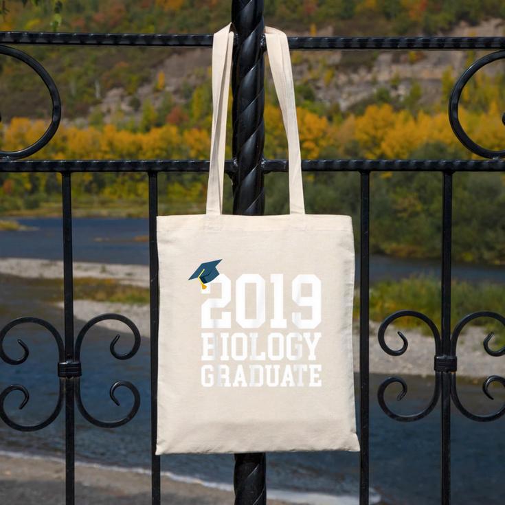 Graduation 2019 Biology Tshirt For Science Graduate Canvas Tote Bag