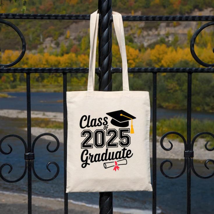Graduation 2025 Senior 2025 Class Of 2025 Graduate Canvas Tote Bag