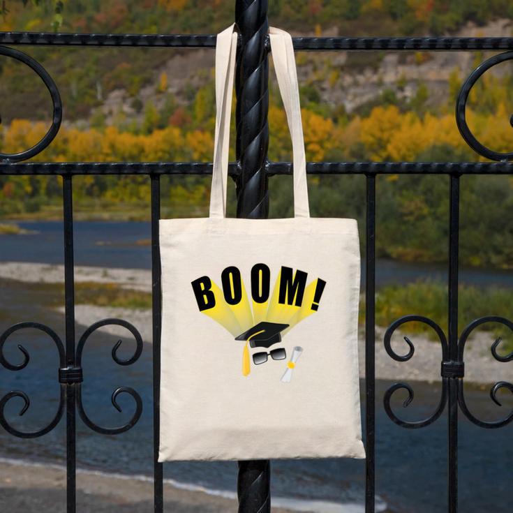 Graduation Cap And Diploma For Proud Graduation Canvas Tote Bag