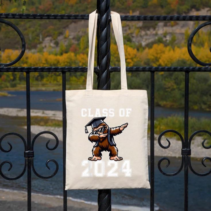 Graduation Class Of 2024 Bigfoot Graduated Seniors 2024 Canvas Tote Bag