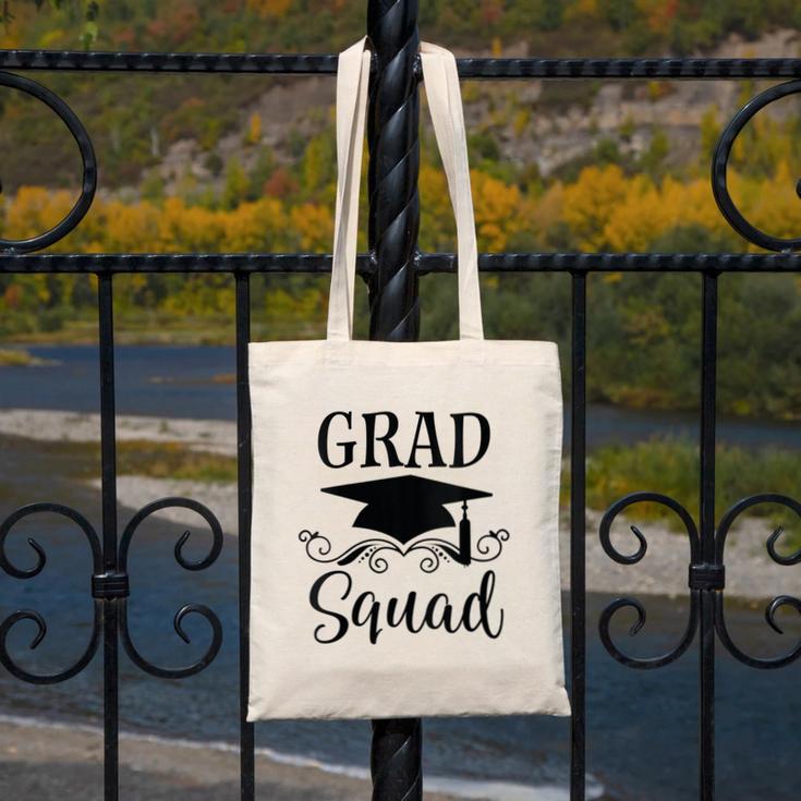 Graduation Grad Squad Canvas Tote Bag