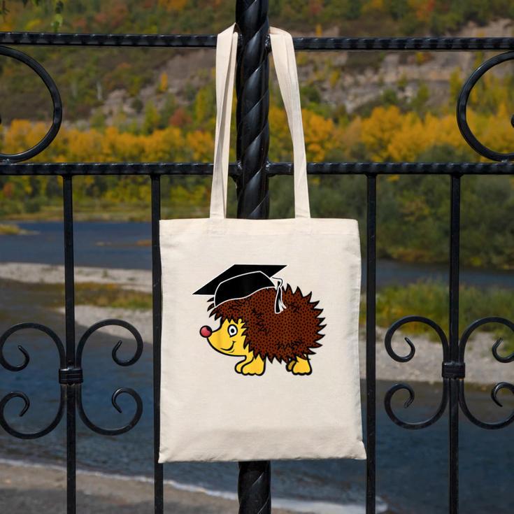 Graduation Hedgehog 2017 Graduate Graduation T-Shirt Canvas Tote Bag