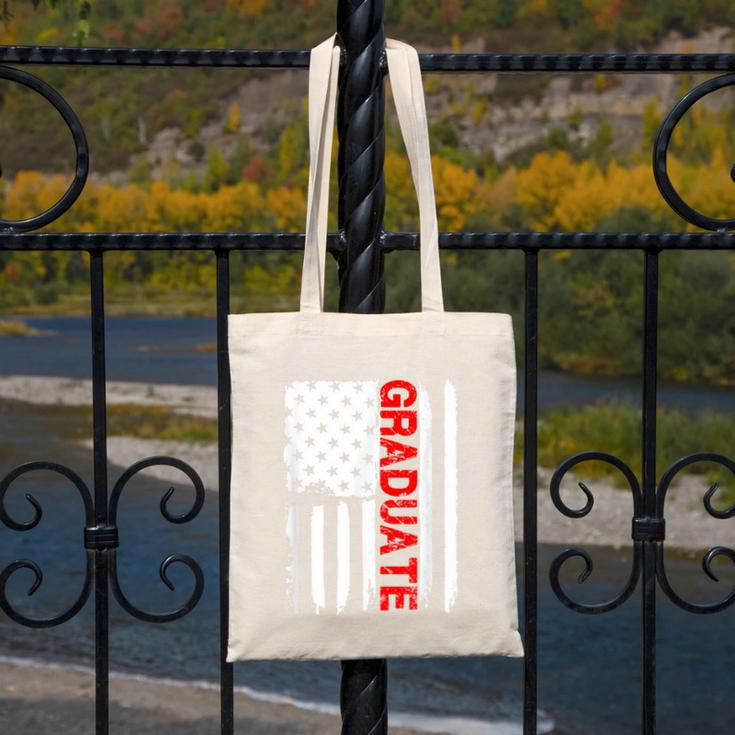 Graduation High School College Flag GraduateShirt 2018 Canvas Tote Bag