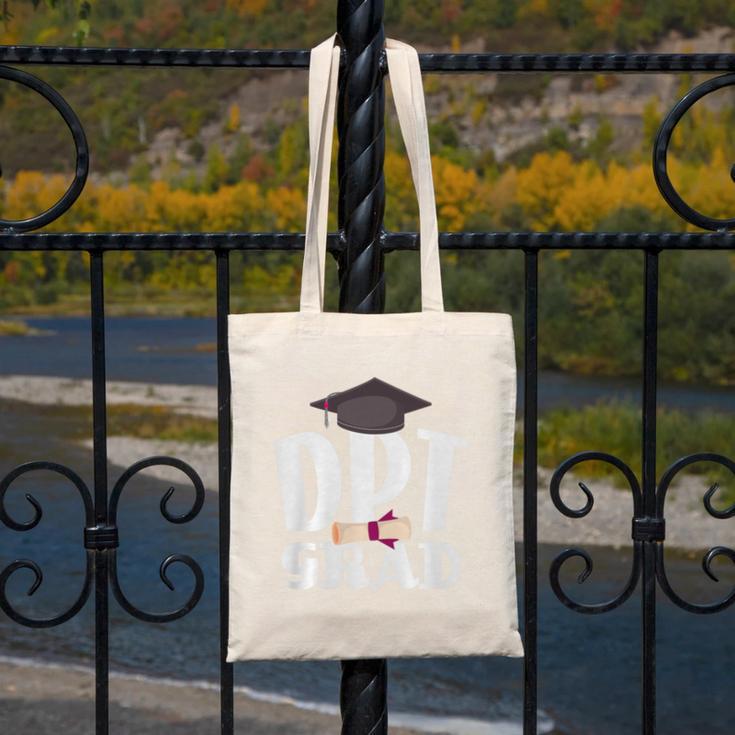 Graduation Physical Therapist Doctor Of PT DPT Canvas Tote Bag