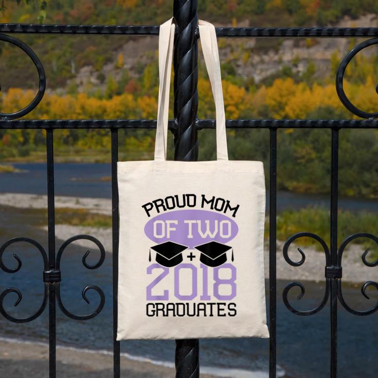 Graduation Shirt For Mom Of Twins Proud Mom Twins Tee Canvas Tote Bag