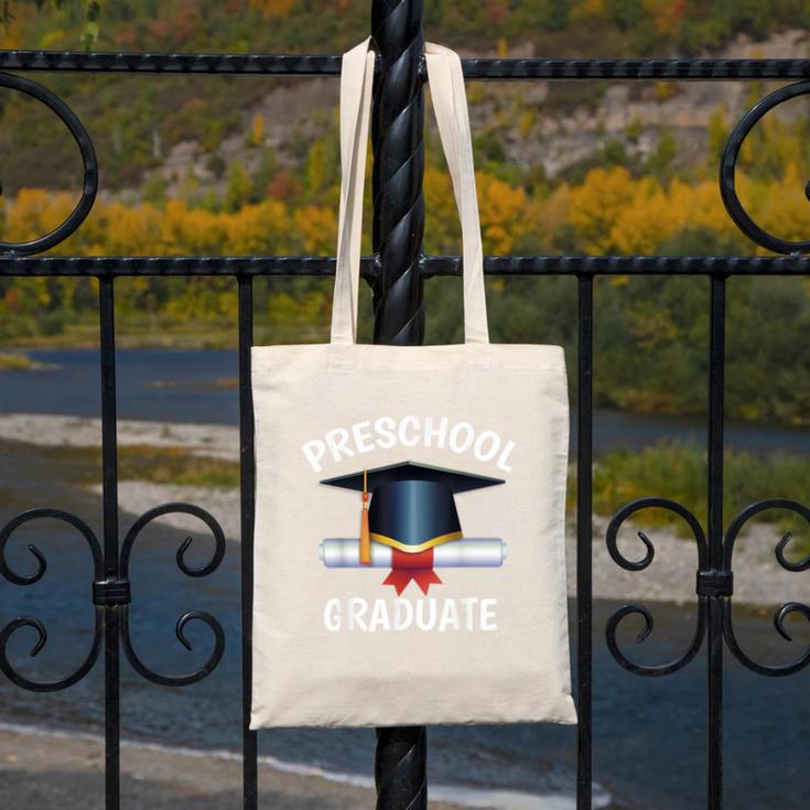 Graduation Shirt Preschool Graduate Tshirt Canvas Tote Bag