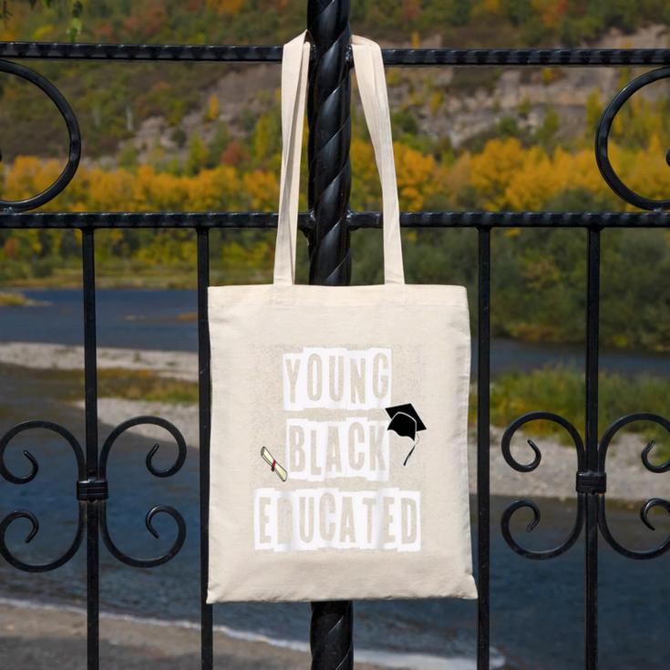 Graduation Young Educated For Men And Women Canvas Tote Bag
