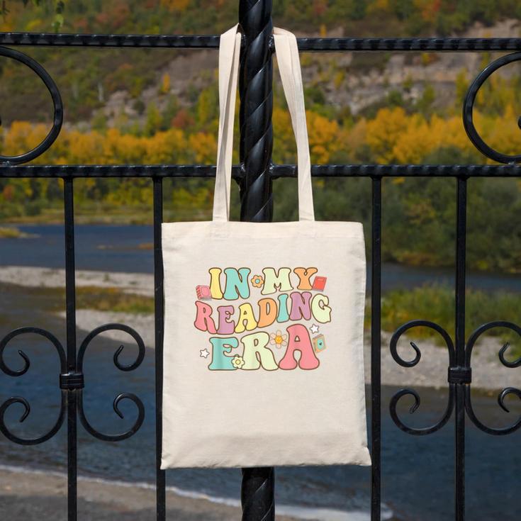 Groovy In My Reading Era Read Book Reader Reading Canvas Tote Bag