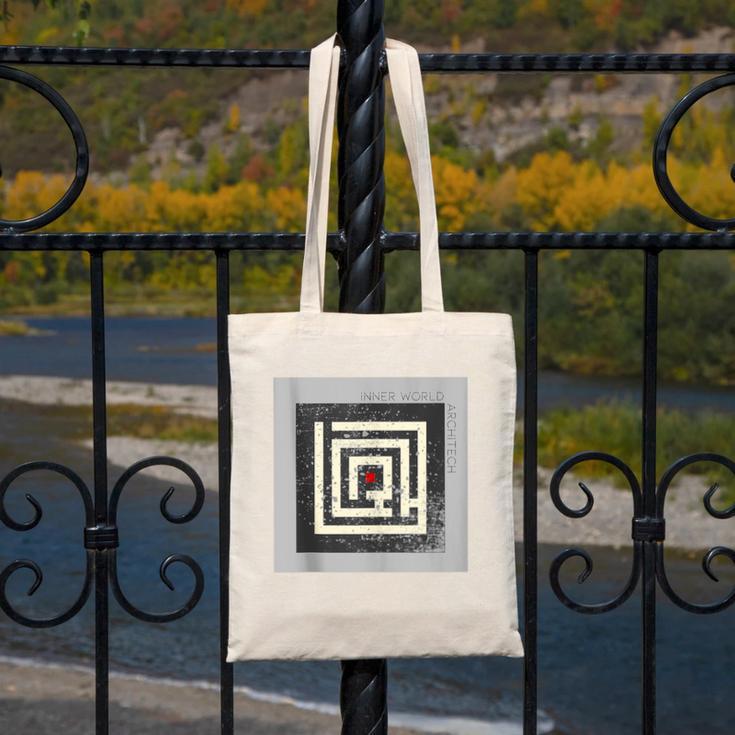 Inner World Architect Premium INTJ Tshirt Introvert Canvas Tote Bag Inner World Architect Premium INTJ Tshirt Introvert Canvas Tote Bag