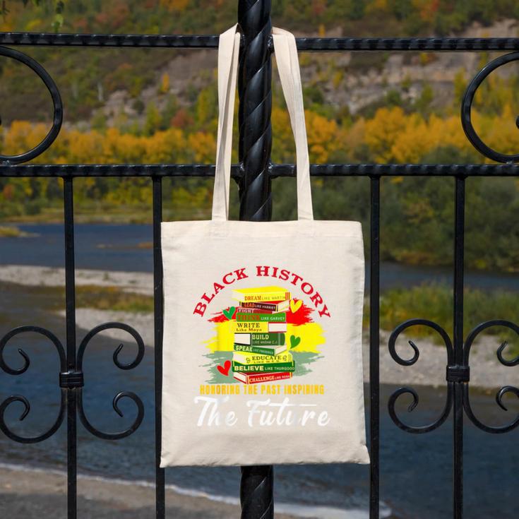 Inspired Book History Leaders Celebrate History Month Canvas Tote Bag