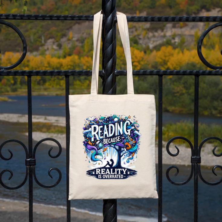 Introvert Reader Bibliofile Bookworm Loves Books Canvas Tote Bag