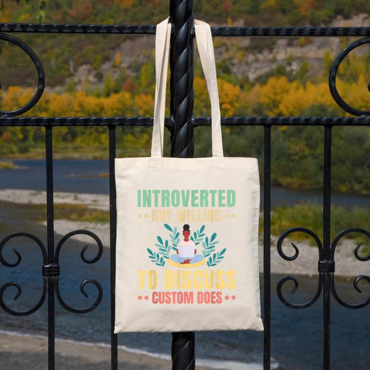 Introvert Saying Antisocial Sarcasm Introverts Canvas Tote Bag Introvert Saying Antisocial Sarcasm Introverts Canvas Tote Bag