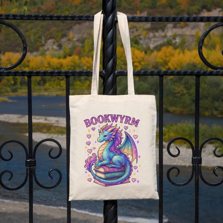 Just a Girl Who Loves Dragons And Books Canvas Tote Bag Just a Girl Who Loves Dragons And Books Canvas Tote Bag