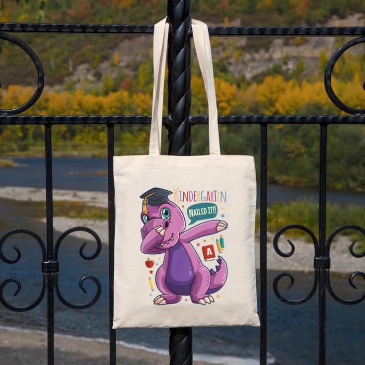 Kids DabbingRex Graduation Kindergarten Class Of 2019 Canvas Tote Bag