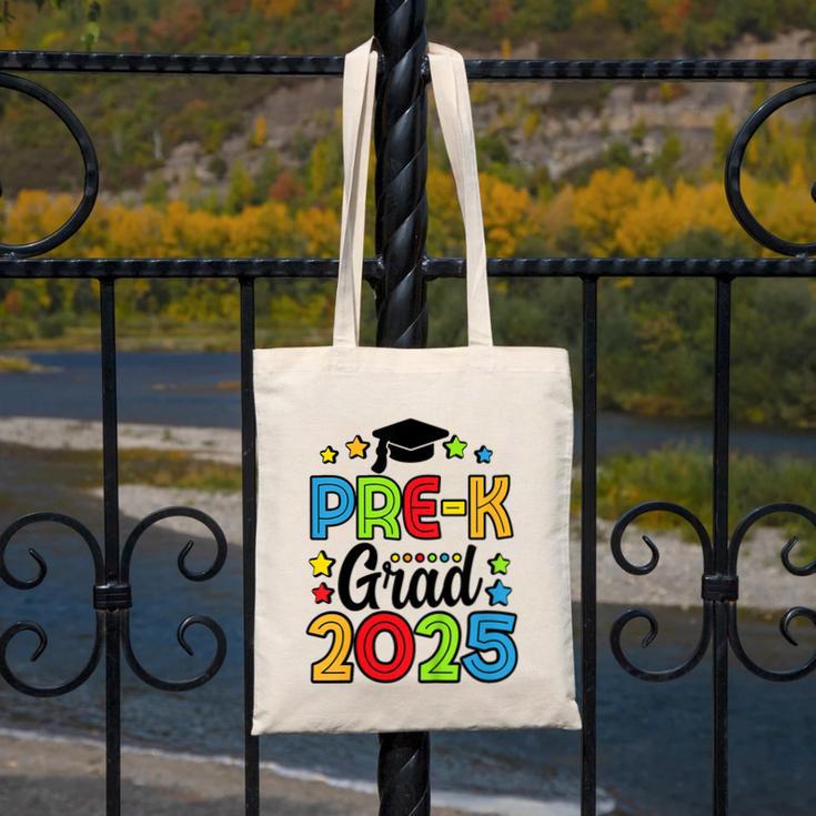 Kids Pre-K Grad 2025 Preschool Prek Graduation Canvas Tote Bag