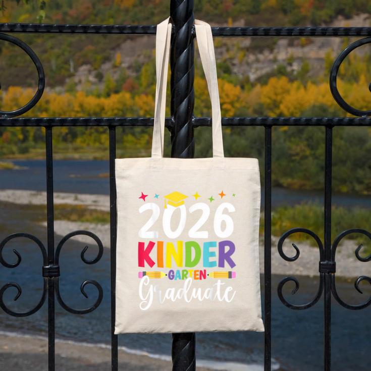 Kindergarten Graduate 2026 Preschool Graduation Kid Boy Girl Canvas Tote Bag