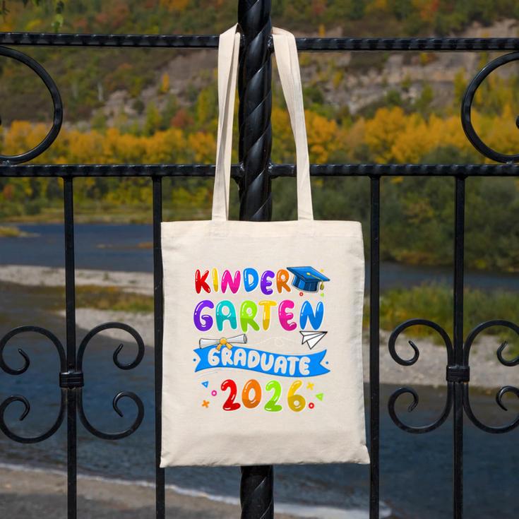 Kindergarten Graduate Kindergarten Class Of 2026 Graduation Canvas Tote Bag
