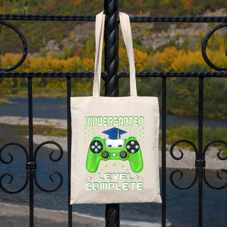 Kindergarten Graduation Level Complete Gamer Class 2024 Kids Canvas Tote Bag