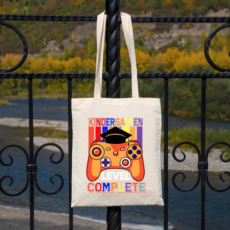 Kindergarten Graduation Level Complete Gamer Graduation Kids Canvas Tote Bag