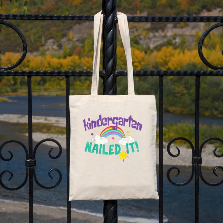 Kindergarten Graduation Nailed It Kids 2021 Canvas Tote Bag