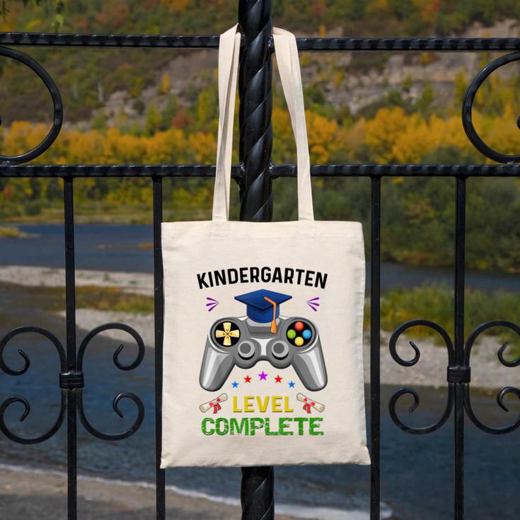 Kindergarten Level Complete Graduation Class 2023 Gamer Kids Canvas Tote Bag
