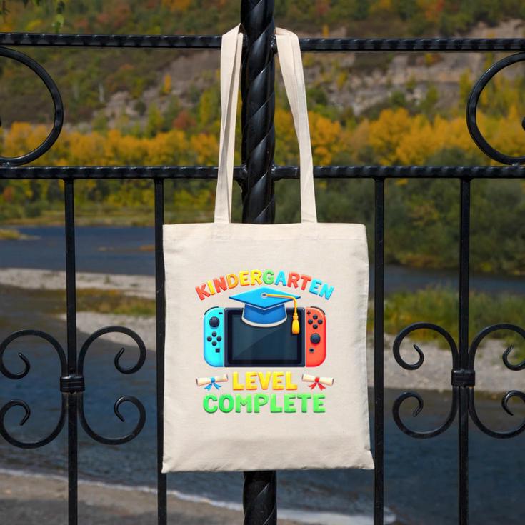 Kindergarten Level Complete Graduation Class 2025 Gamer Boys Canvas Tote Bag